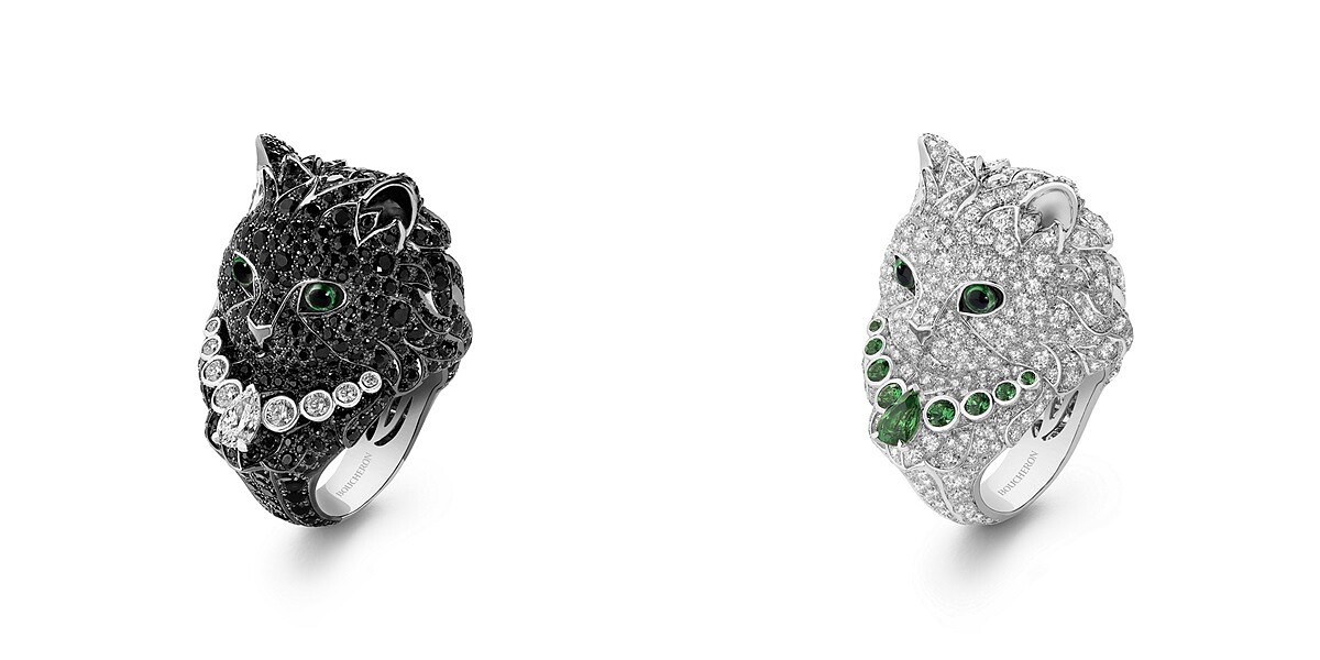 (左)WLADIMIR 1ER指環。(右)WLADIMIR II指環。