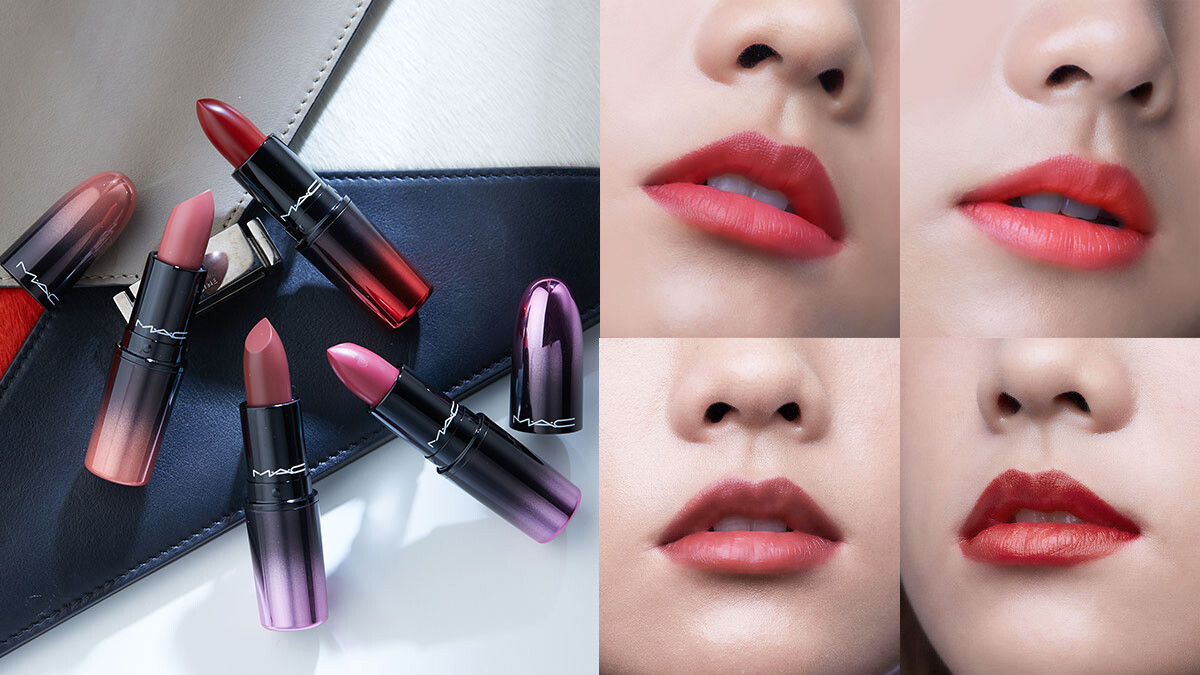 M·A·C創世界新材質：一擦就是時尚皮革光唇色！全新特潤霧光唇膏一抹變世紀美完全不假～請別輕易挑戰，會陷在時髦霓光漩渦中出不來！