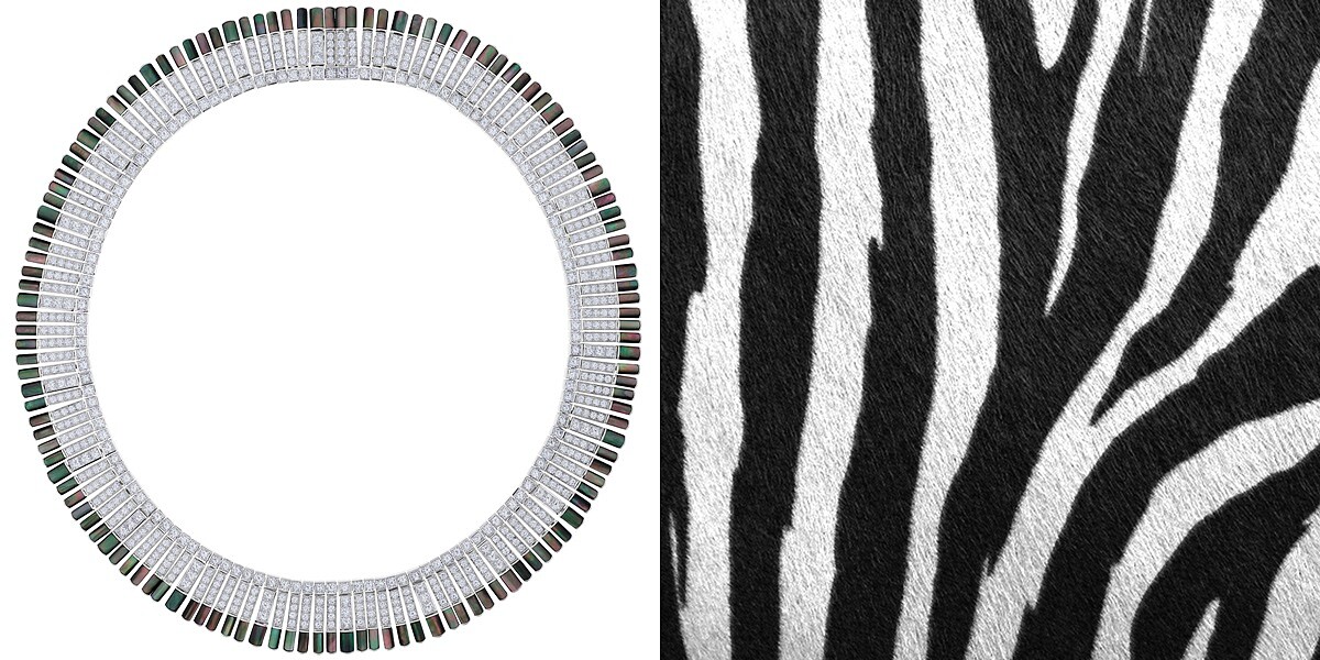 Chapman's Zebra 高級珠寶項鍊。