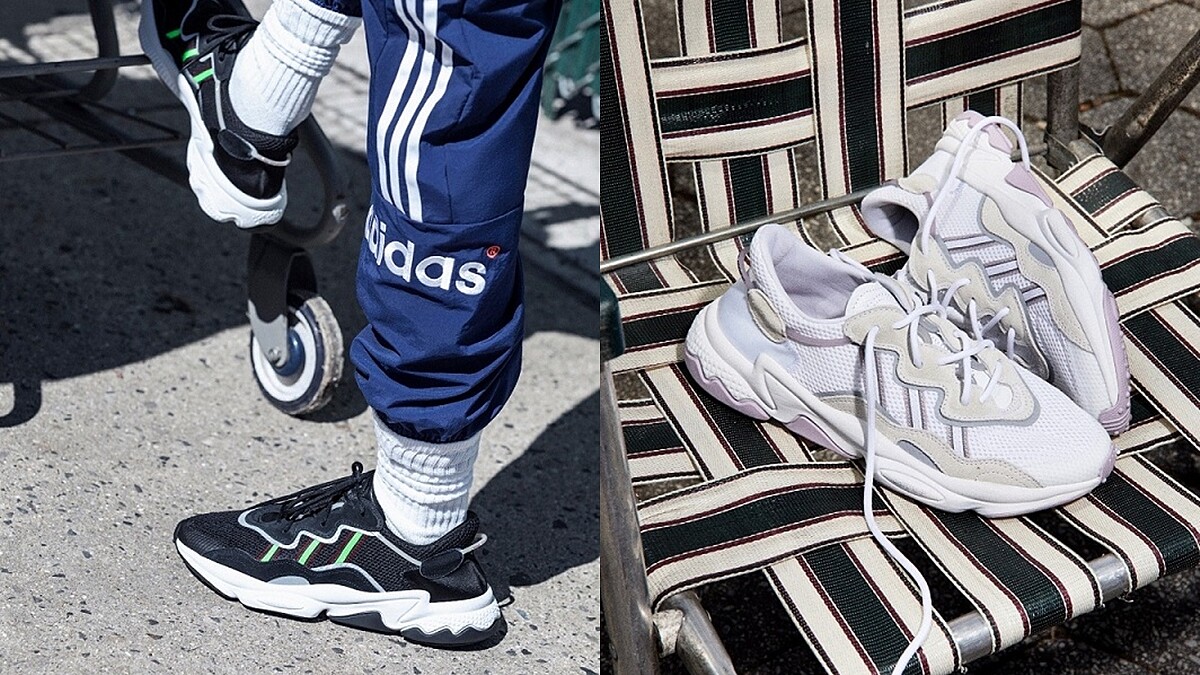 偷偷長高就靠這一雙！adidas Originals再推新款老爹鞋OZWEEGO，復古外型、螢光色三條線…球鞋控請小心荷包被燒到