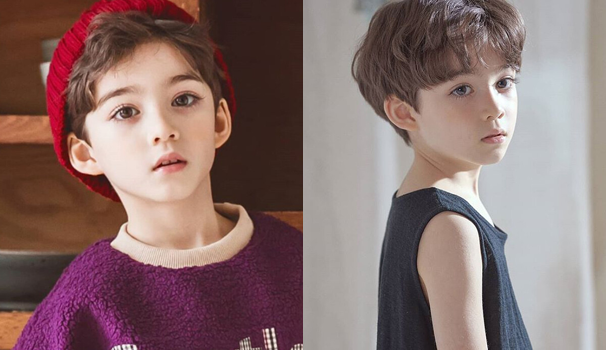  眼神太會撩！加韓混血6歲小正太「Cooper Lunde」，姐姐們等你長大沒問題~