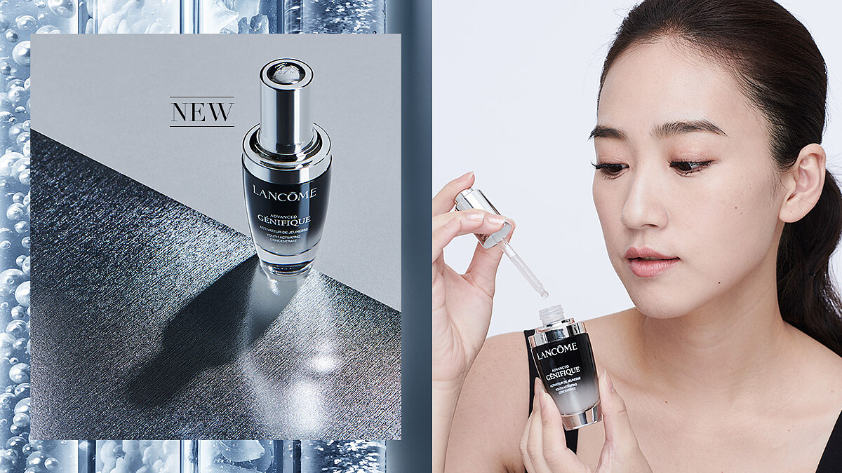 難怪怎麼保養都不夠！原來過去都只照顧到1/2的肌膚～最新最強#未來精華「全新小黑瓶」替你找回失去已久的肌膚另一半！用了人生才完整啊～