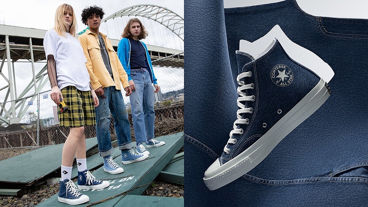 造成瘋搶的Renew系列再一發！CONVERSE推出全新Chuck 70 s丹寧系列帆布鞋