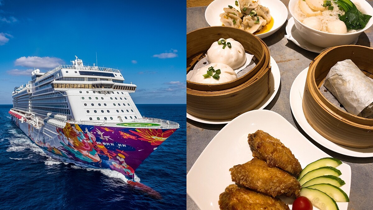 海上也能喝珍奶、吃小籠包！世界夢號把台灣夜市搬上郵輪，還有「銅板美食」，口水要滴下來啦～