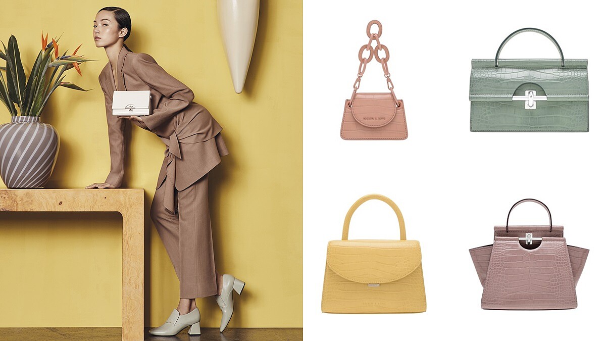 楓葉紅、芥末黃、玫瑰粉…全都是百搭色！小資女最愛的CHARLES &amp;amp; KEITH秋季必敗10款手袋、鞋履搶先看