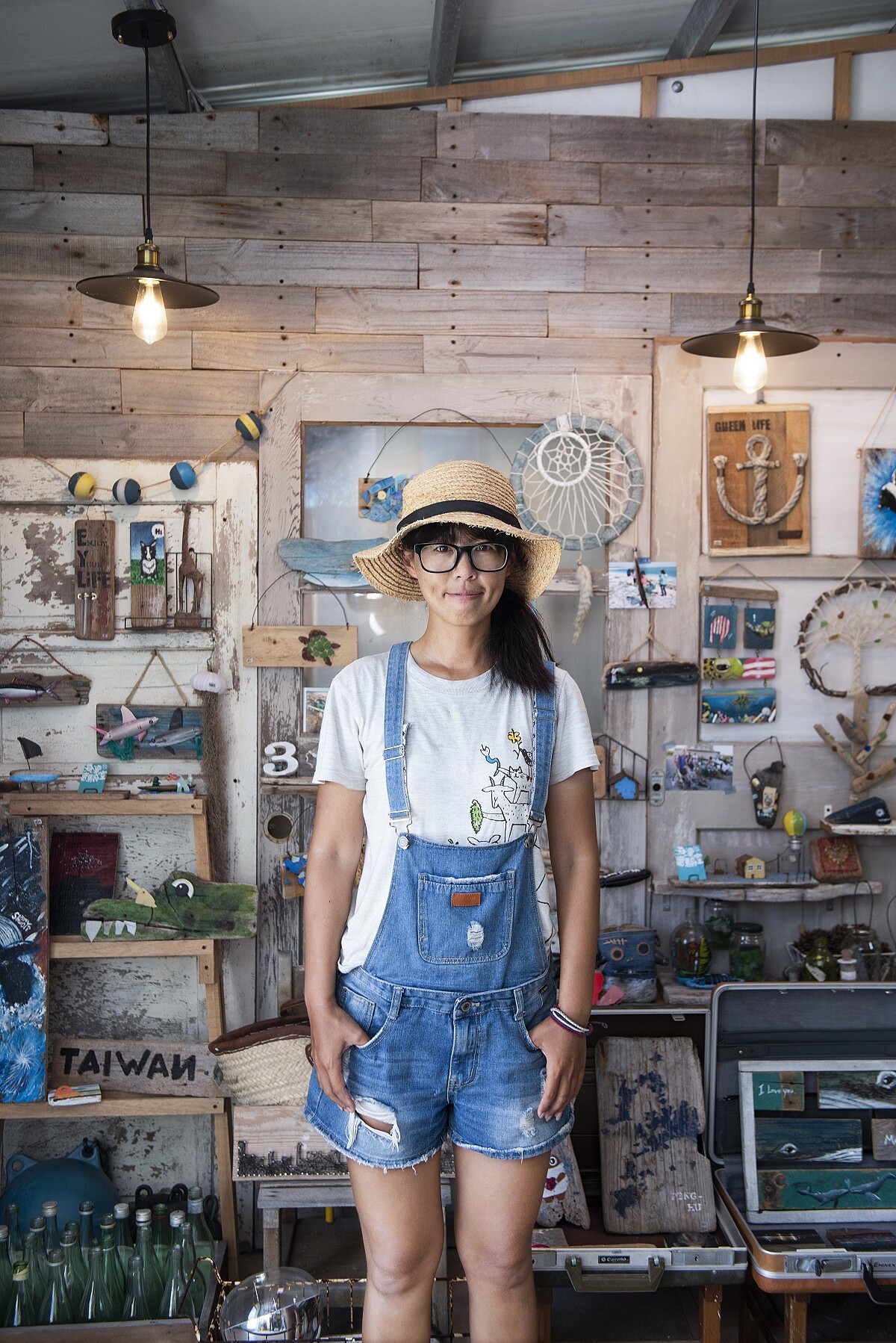 因為愛往大自然跑，唐采伶對台灣山、海的遭遇常常感到揪心。