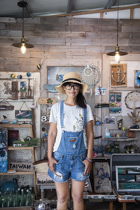 因為愛往大自然跑，唐采伶對台灣山、海的遭遇常常感到揪心。