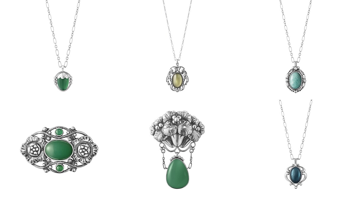 喬治傑生 Georg Jensen 限量訂製項鍊與胸針19款完整盤點！