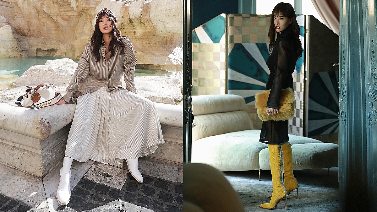 受封時尚繆思也不為過，孫芸芸為Fendi快閃羅馬兩天也能變出時尚七天七穿搭，7 WAYS TO ROME立刻珍藏最愛啊！ 