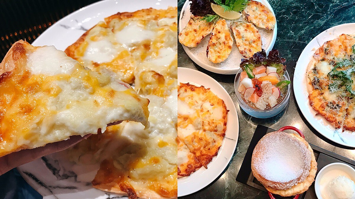 榴槤控開吃囉！UMAMI金色三麥5款新菜登場，必吃榴槤起司披薩、舒芙蕾……