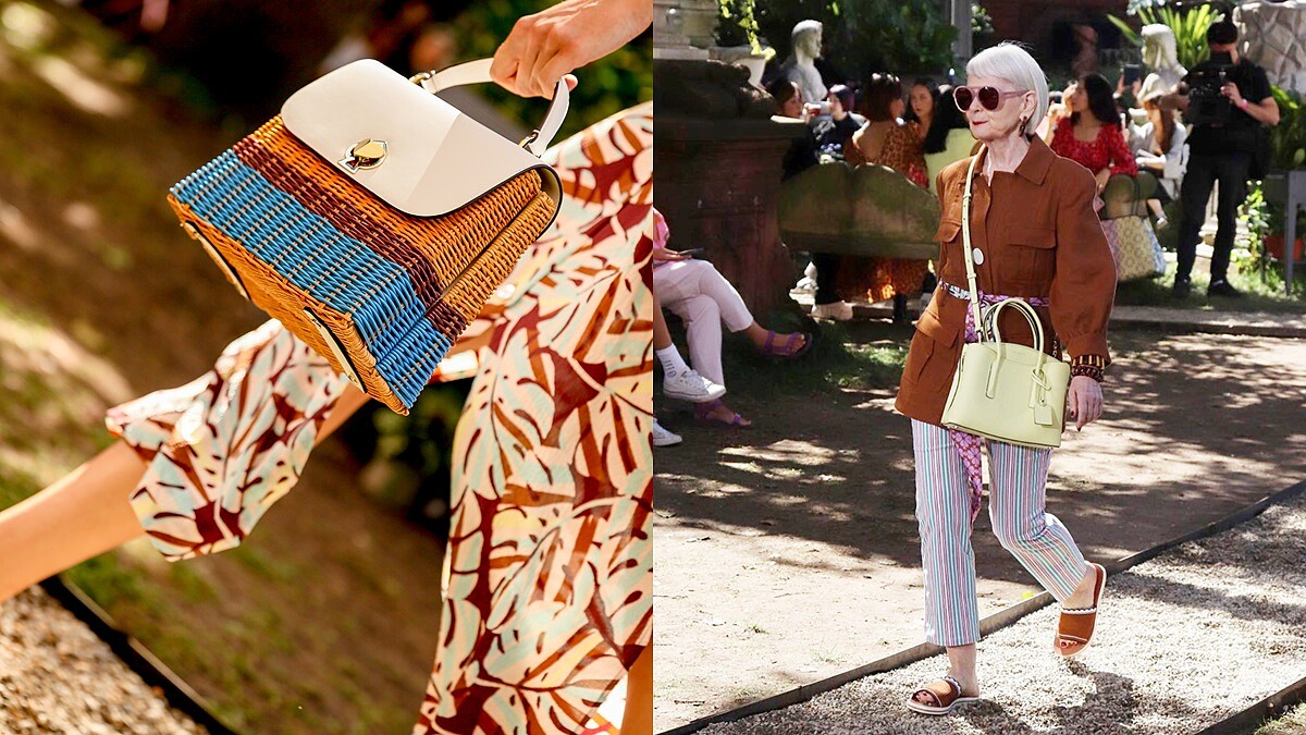 【紐約時裝週】一起進入Kate Spade花園野餐，潮阿嬤Lyn Slater走上秀台演繹最新春夏系列