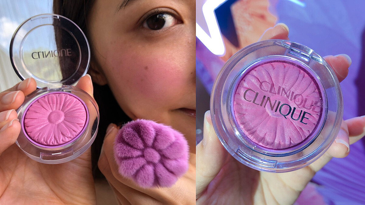 花農久等！倩碧小花腮紅超甜美「baby色薰粉紫」＋軟萌可愛「花瓣刷」，等不及要來採收