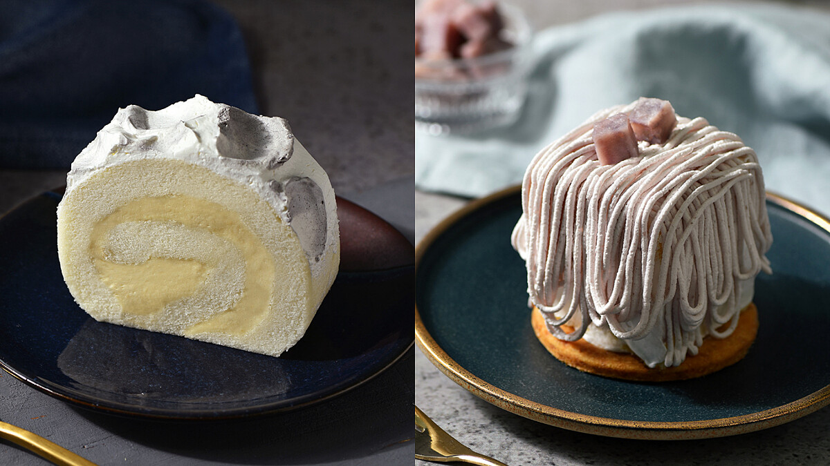 星巴克秋季新甜點要吃一波啊!「芋泥蒙布朗」濃芋頭泥配上綿軟蛋糕,芋頭控絕不能錯過