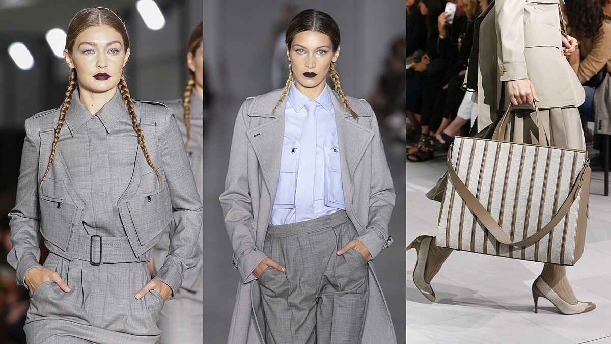 【米蘭時裝週】Gigi Hadid、Bella Hadid化身女龐德，Max Mara春夏大秀上演一場007間諜電影
