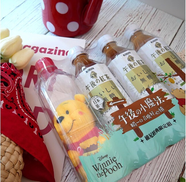 無糖紅茶3瓶+維尼限定組 NT199