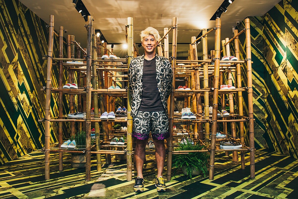 Daniel Wong回歸初心！五周年快閃限定 築起信義區最時尚的竹林