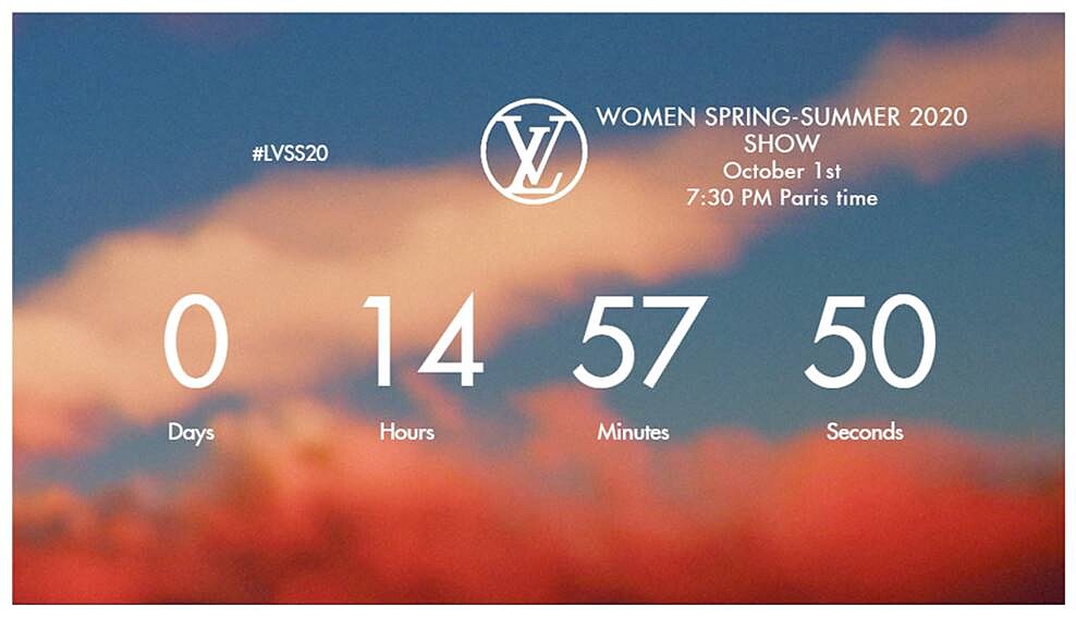 【巴黎時裝週】直播線上看！Louis Vuitton 2020春夏時裝大秀，將在10/2 凌晨1:30分登場