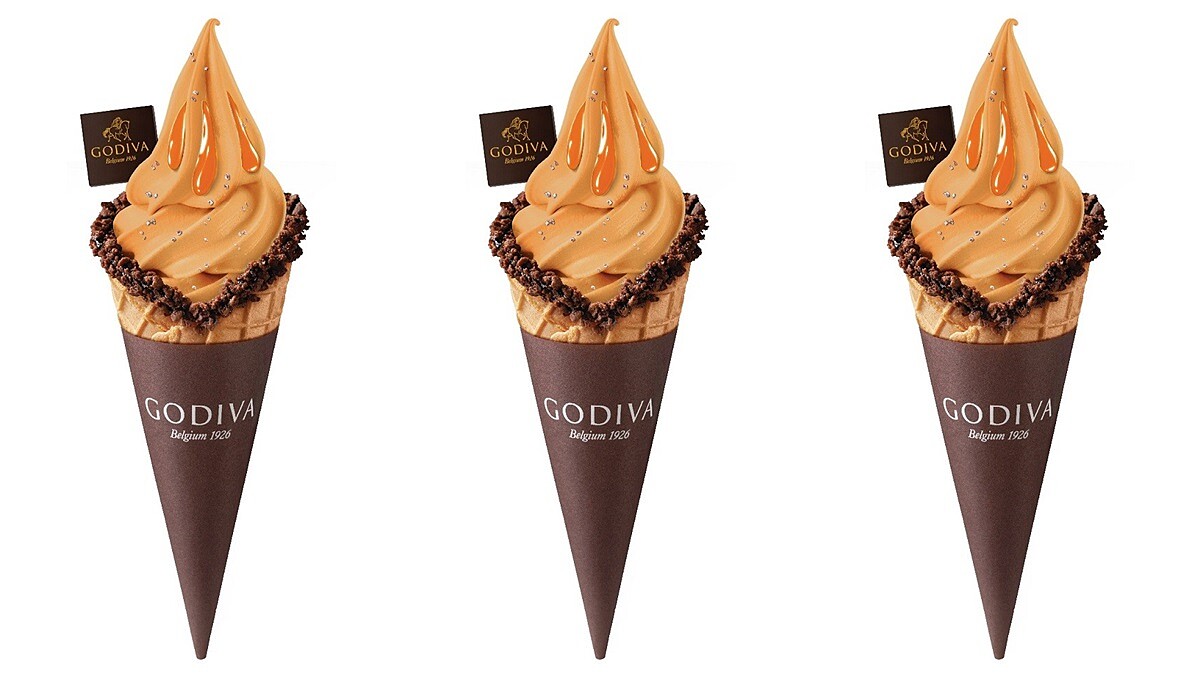 GODIVA推出秋季限定新口味！全新海鹽焦糖霜淇淋，微苦微甜的幸福滋味必來一支