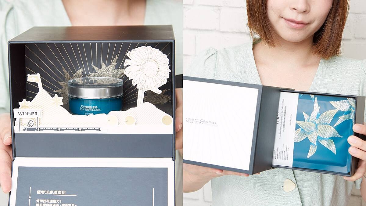 全方位抗老套餐：不需要太多瓶瓶罐罐，只要一組提提研「極奢活膚璀璨組」！