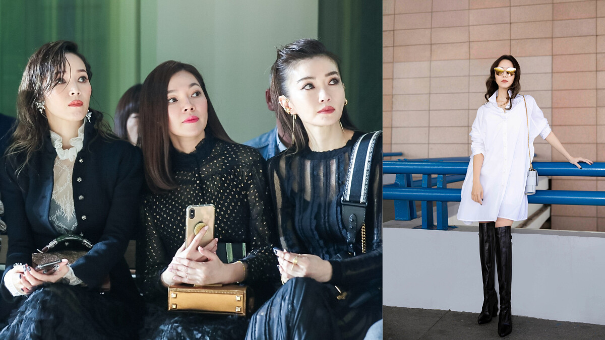 【巴黎時裝週】侯佩岑、謝金燕、曾馨瑩同坐看秀！夏姿•陳SHIATZY CHEN把秀場化成翠青竹林