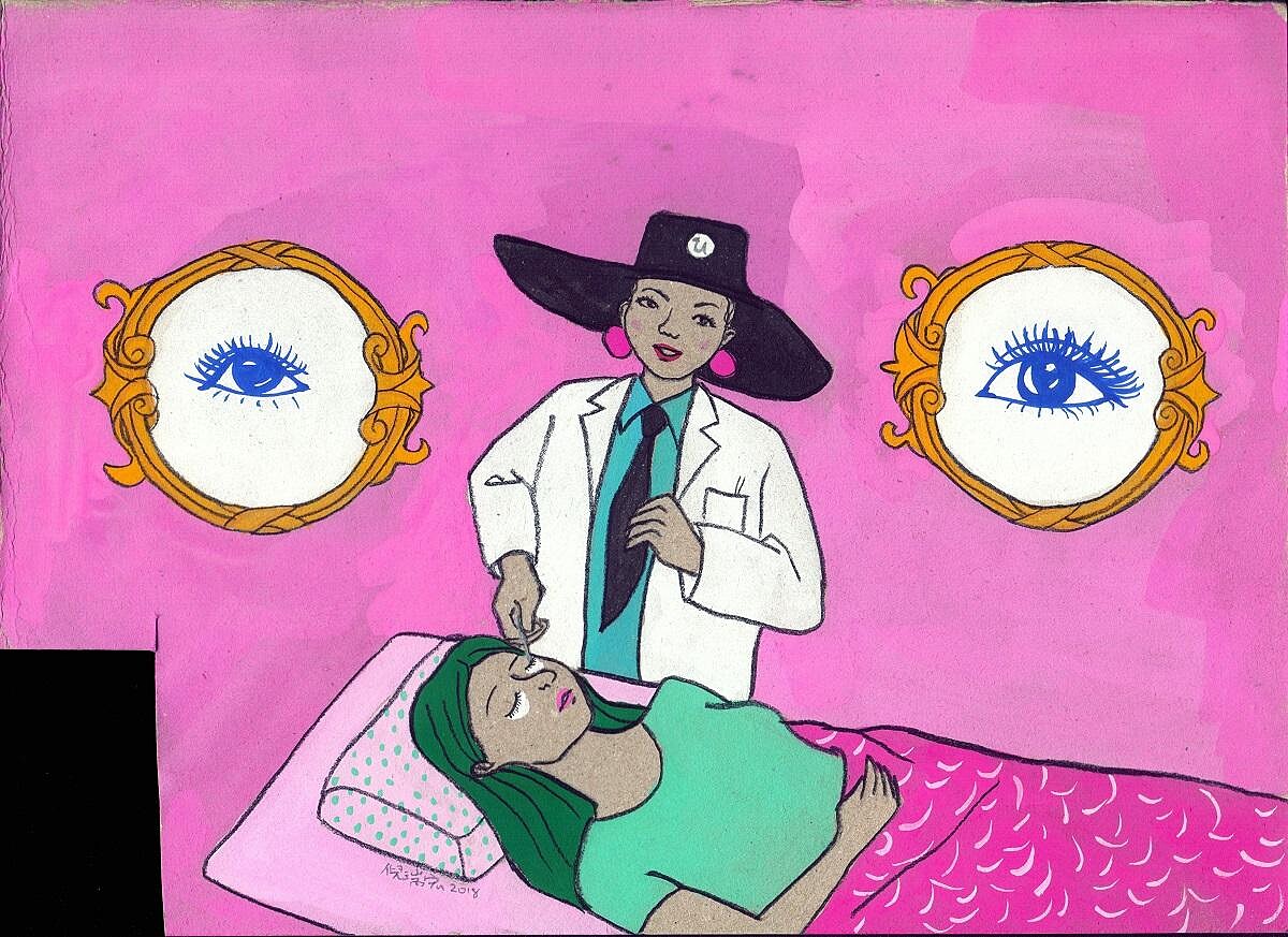 〈美睫接嫁＿當代女子儀式行為〉，倪瑞宏。