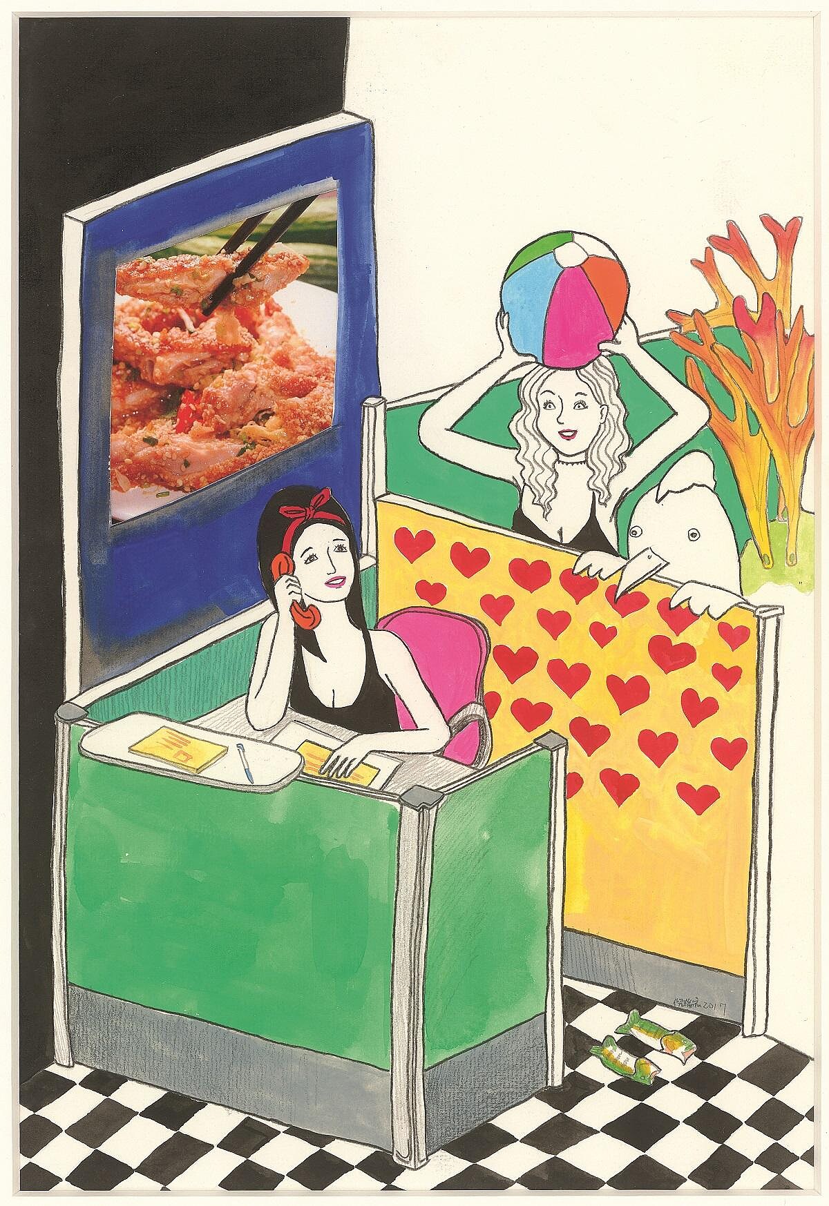 〈蓬萊仙山辦事處〉，倪瑞宏，2014。