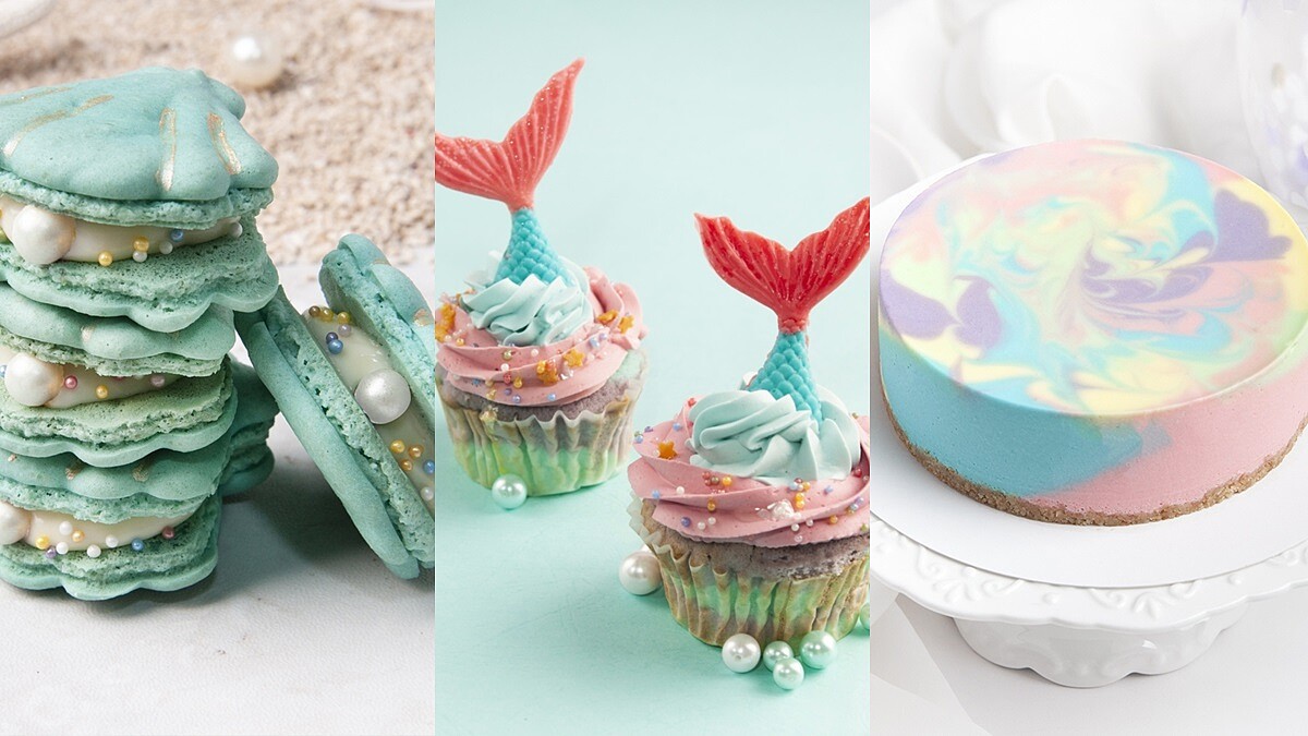 少女心爆炸！Funsiamo手作DIY「人魚公主」甜點，繼獨角獸蛋糕後準備再度席捲IG