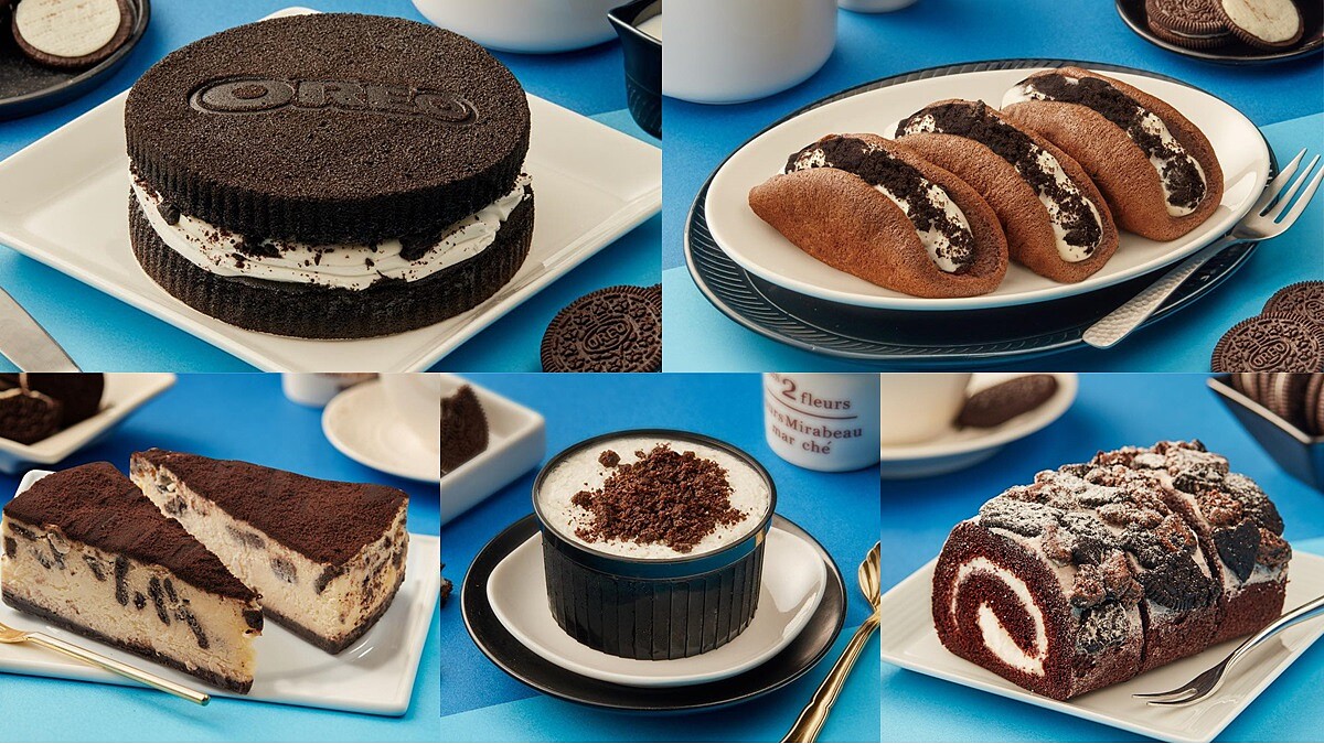 全聯 X OREO聯名甜點太邪惡了!5款巧克力餅乾系列,放大版OREO布朗尼、巧克力蛋糕捲必吃