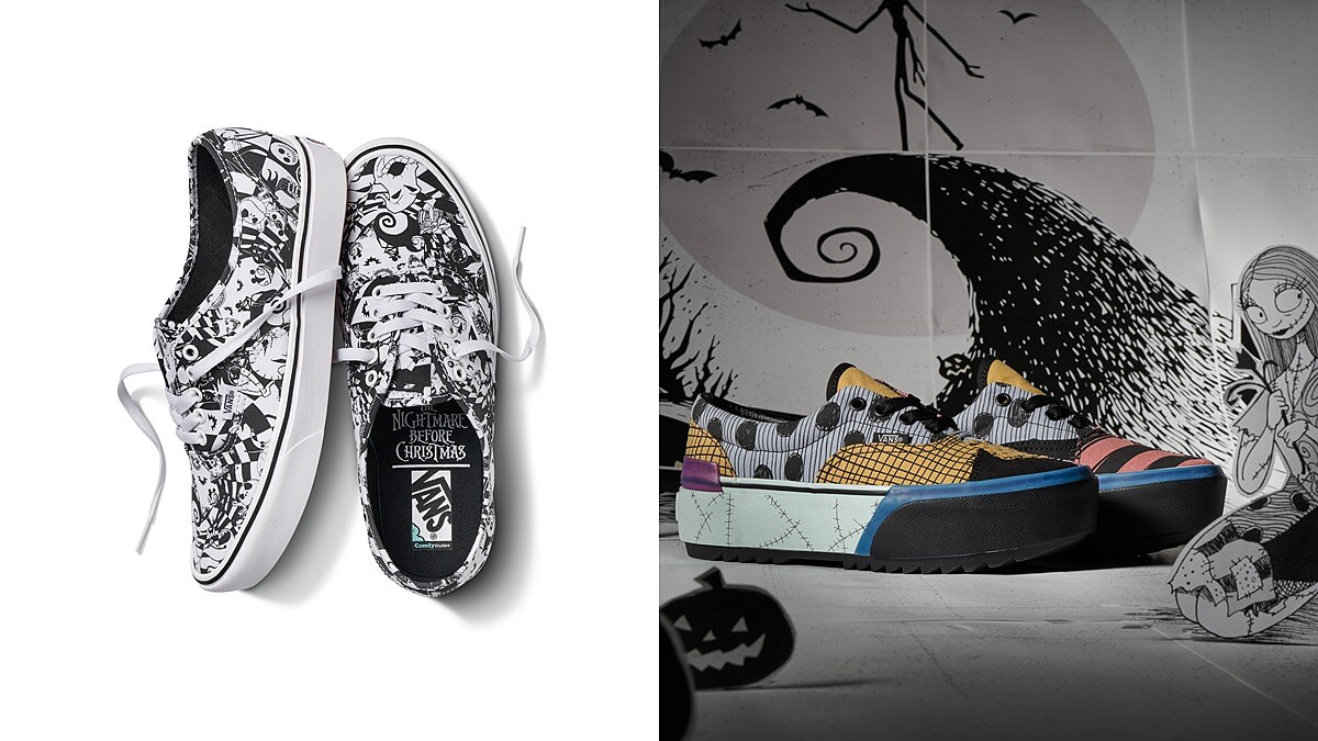 再度攜手迪士尼！Vans X The Nightmare Before Christmas聯名系列直接重現電影經典場面