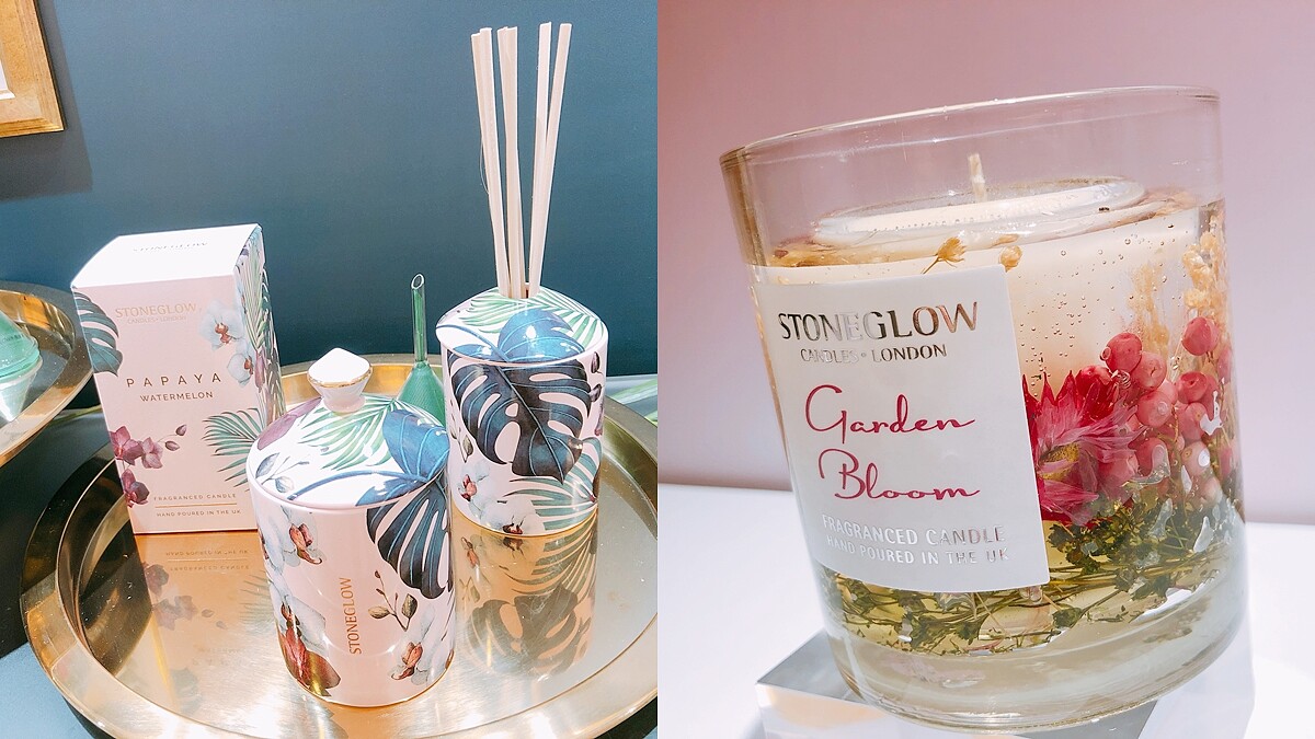 英倫香氛STONEGLOW全新Urban Botnics、Botanics系列上市，繪著花草的瓷杯香氛蠟燭與擴香太美 