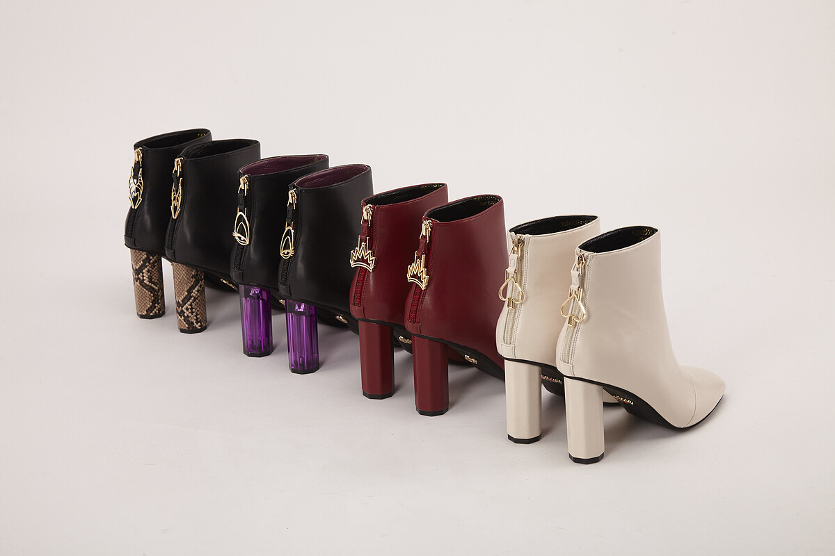 誠品生活武昌店｜Grace Gift｜迪士尼黑魔女粗跟短靴｜推薦價1,780元。