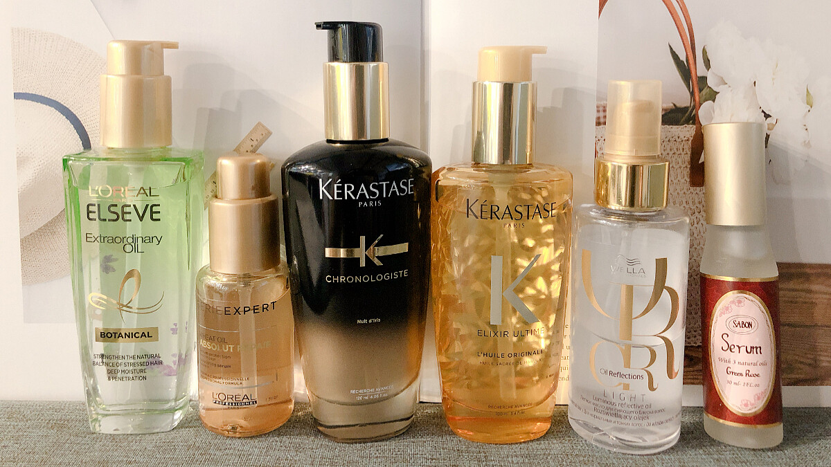 髮尾分岔救星，6大護髮油好評推薦，輕盈免沖洗、一抹搞定染燙受損乾枯髮