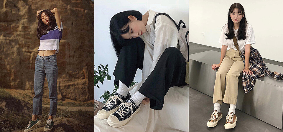 不只是可愛！從校園到街頭，人腳一雙的 EXCELSIOR 餅乾鞋穿出不同風格