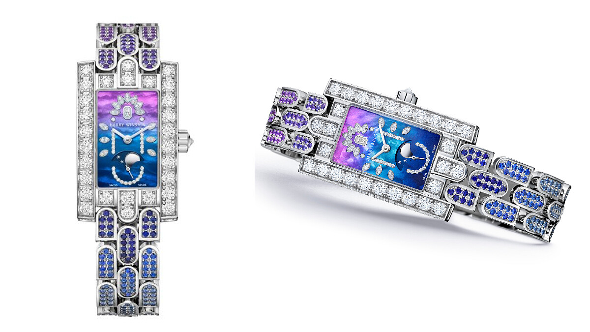 Harry Winston第五大道Avenue Classic20周年限量奢華鑽錶，詩意滿點。