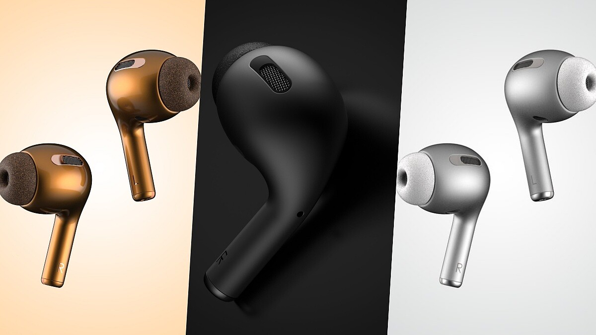AirPods3即將上市?網瘋傳Apple將推出「AirPods3」全新4款新色霸氣黑、土豪金、太空灰,功能全面升級