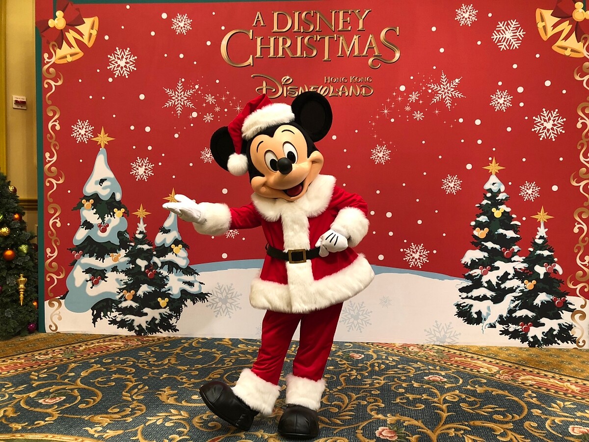 聖誕米奇搶先亮相!