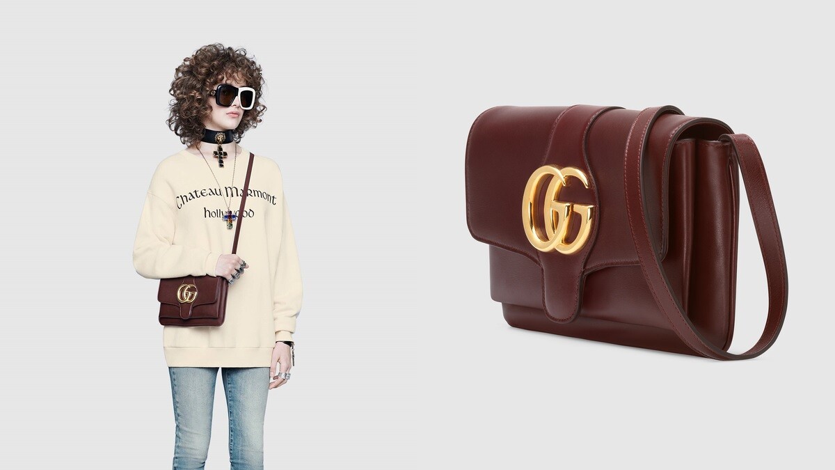 GUCCI Arli復古皮革手袋，NT56,800