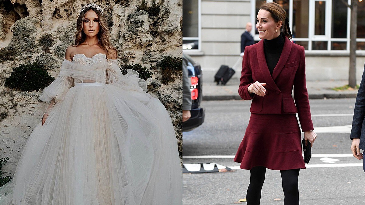 一個是女人此生夢幻婚紗、一個是凱特王妃的最愛！賈靜雯紅毯戰袍來頭可不小