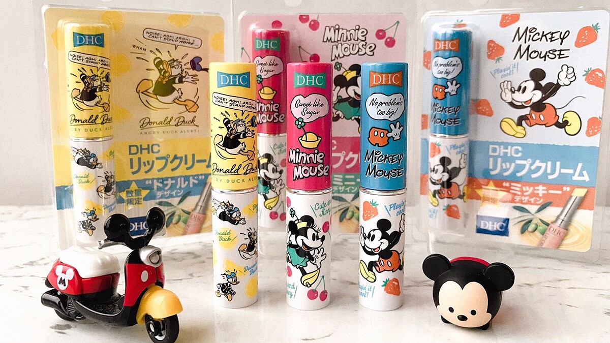 迪士尼迷注意！DisneyX DHC限量純欖護唇膏來啦～超萌聖誕交換禮物就是它
