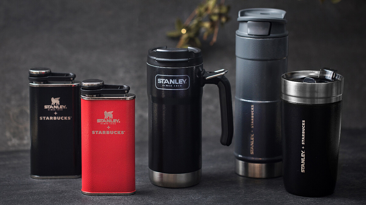 星巴克全新Stanley聯名杯11月壓軸上市!6款時髦黑、神秘灰不鏽鋼杯,送男友的禮物有著落了