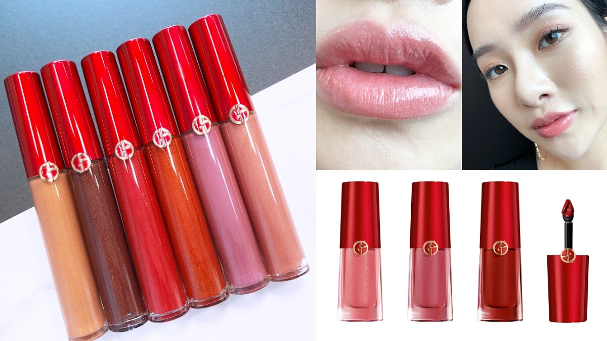 【2019聖誕彩妝】Giorgio Armani最熱賣的紅管、小胖瓶唇彩加入金色珠光更華麗！連黑管都推出限定新色