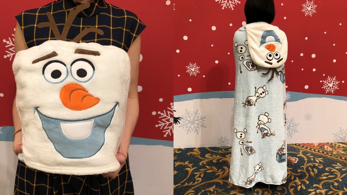 雪寶翻轉毛毯展開超實用！