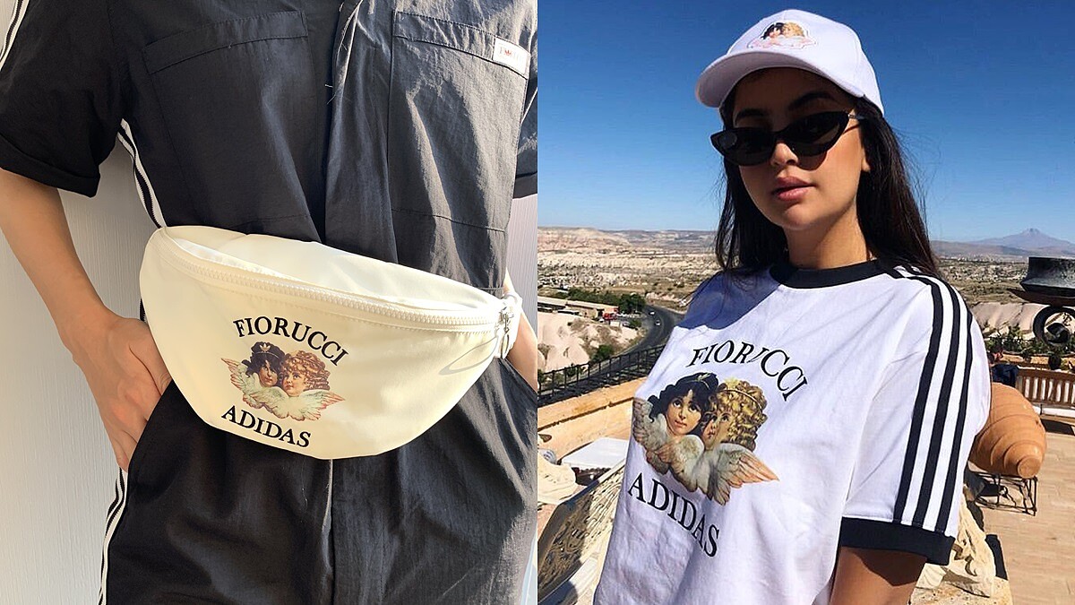 adidas Originals再攜手義大利小天使Fiorucci推出第二波聯名系列，其中腰包絕對是瘋搶單品