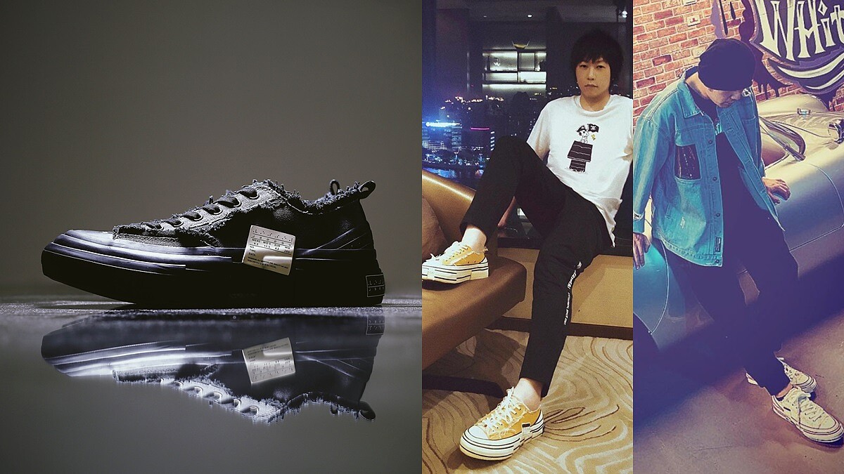 五月天阿信、周董都在穿xVESSEL解構帆布鞋台灣也要開賣了,更首度販售螢光粉鞋款