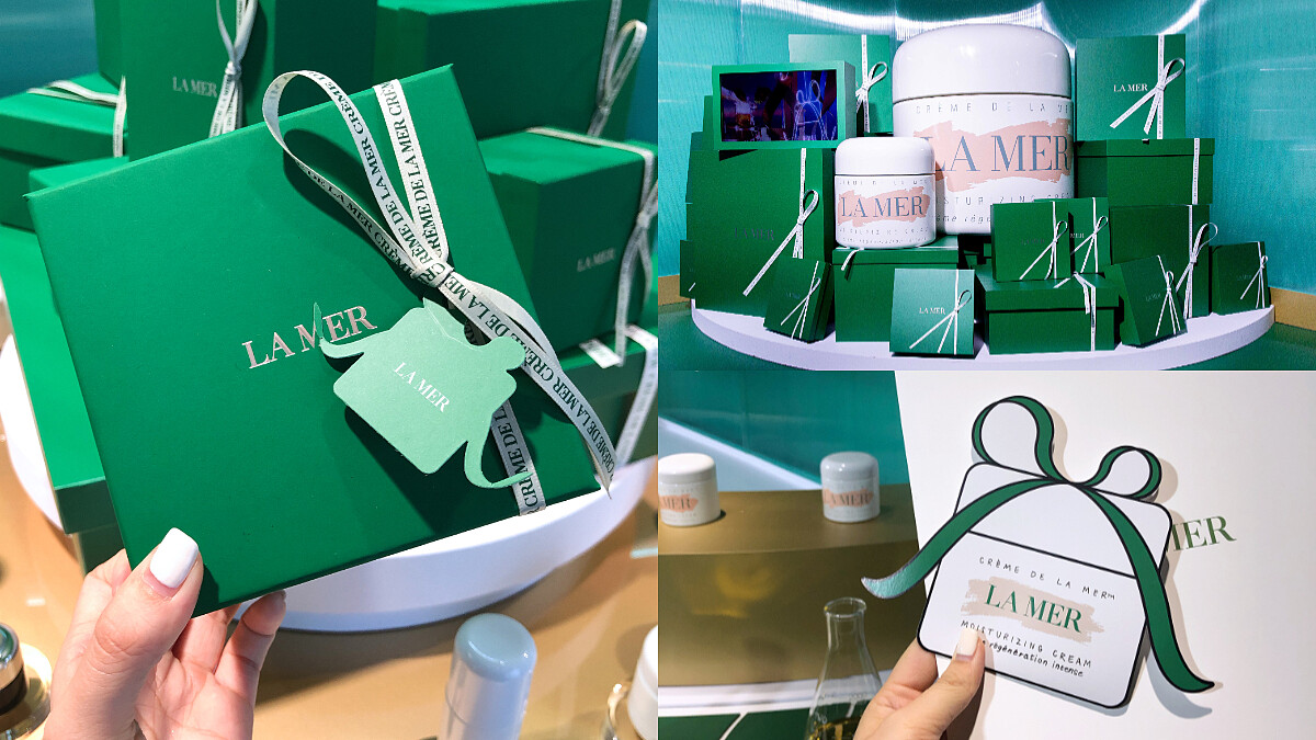 海洋拉娜「奇幻實驗室」，超可愛巨型經典乳霜打卡區美照拍不完，更加映聖誕精美刻字、包裝服務！