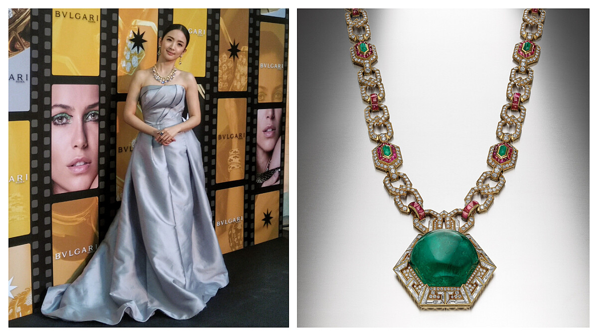 林依晨搶先看 BVLGARI「Cinecittà and Beyond 電影藝術古董珠寶展」，最愛的作品竟然是......