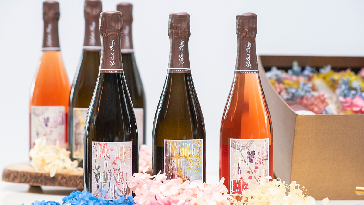 香檳狂粉喝起來！Laherte Frères拉耶特推出全新花標系列，不甜粉紅香檳微醺女孩必試