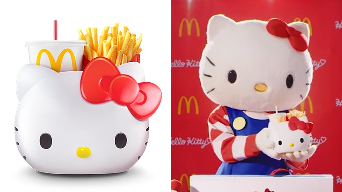 KITTY迷們預備備！麥當勞推「Hello Kitty萬用置物籃」可愛兼具實用超欠收藏
