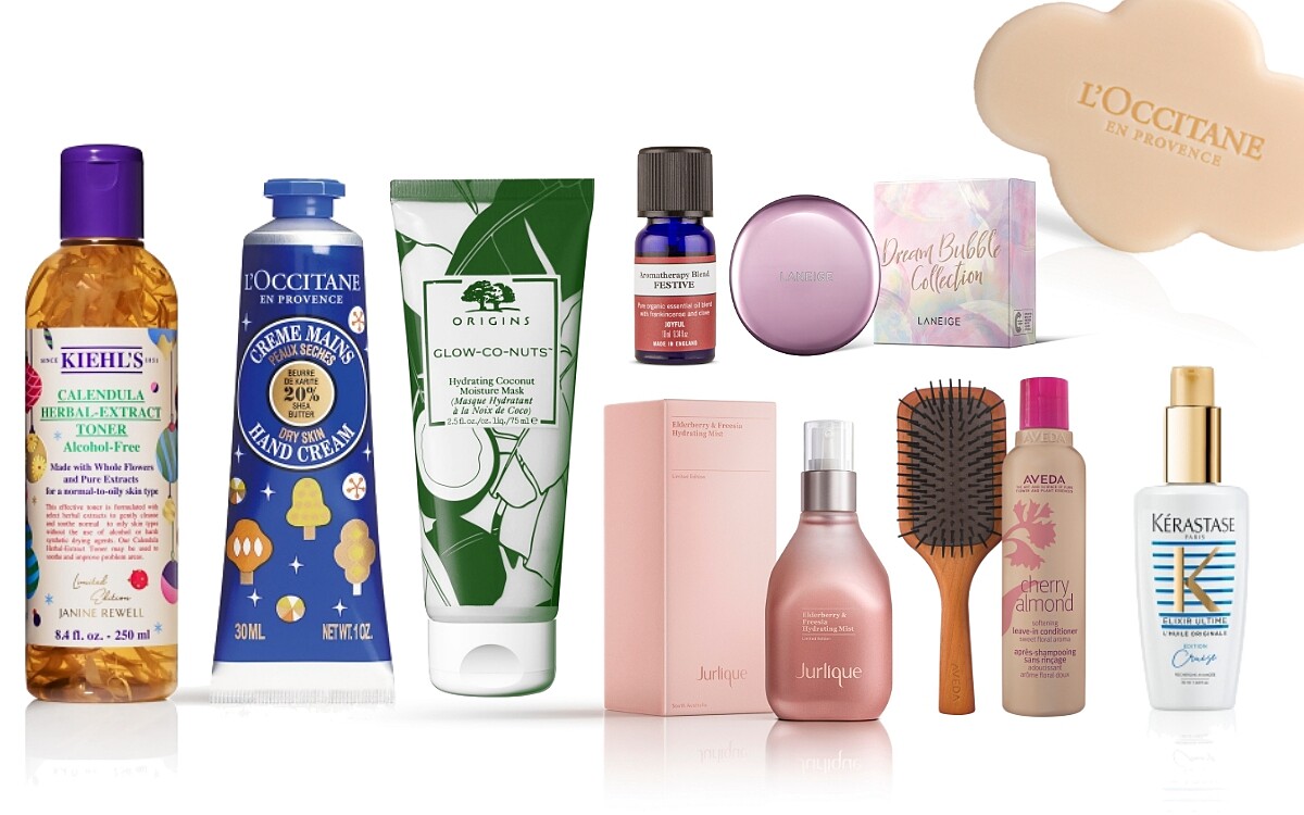 【2019聖誕限定】Kiehl’s、歐舒丹、Aveda等15大保養品牌聖誕禮盒推薦！最實用的護手霜、護唇膏…通通在這