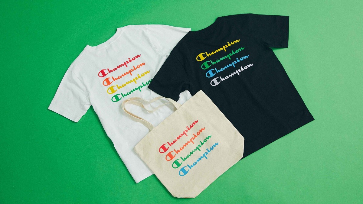 Champion台北101彩虹限定短T，NT2,080